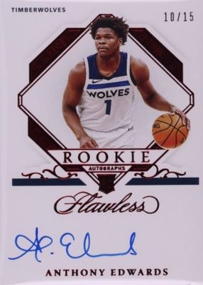 2020 Flawless #FRA-ANT Rookie Autographs - Ruby /15