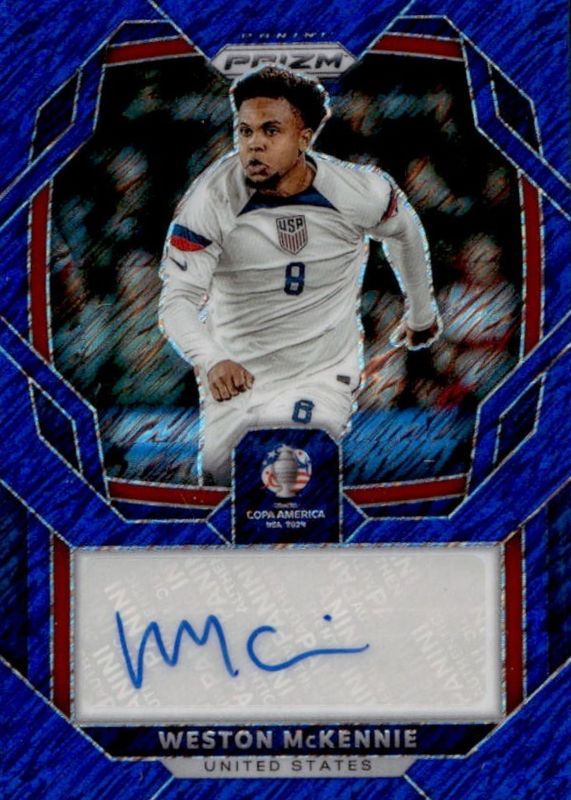 2024 Prizm Copa America #S-WM Signatures - Blue Shimmer