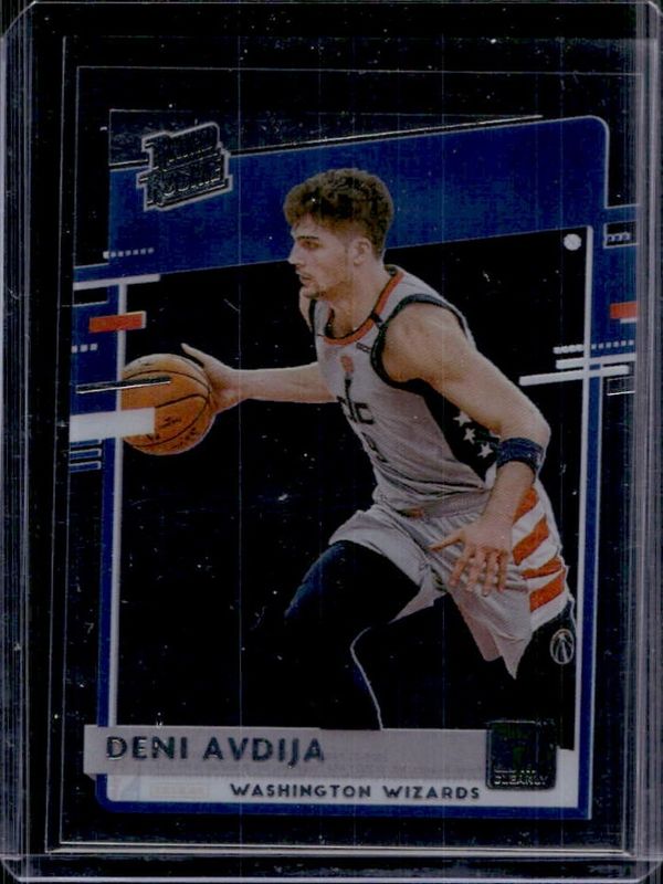 Deni Avdija 2020 Clearly Donruss #89 Base Rookie RAW