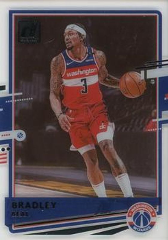 Bradley Beal 2020 Clearly Donruss #16 Base RAW