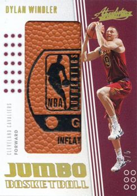 2019 Absolute Memorabilia #JB-DWD Jumbo Basketball NBA Logo /5