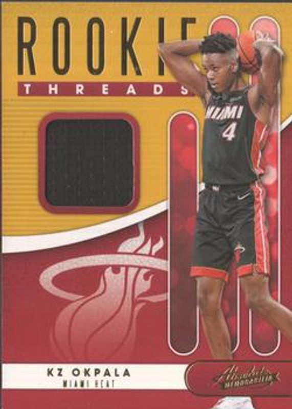2019 Absolute Memorabilia #RT-KZO Rookie Threads Level 1