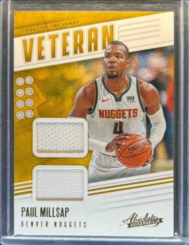 2019 Absolute Memorabilia #VT-PMP Veteran Tools of the Trade Level 1