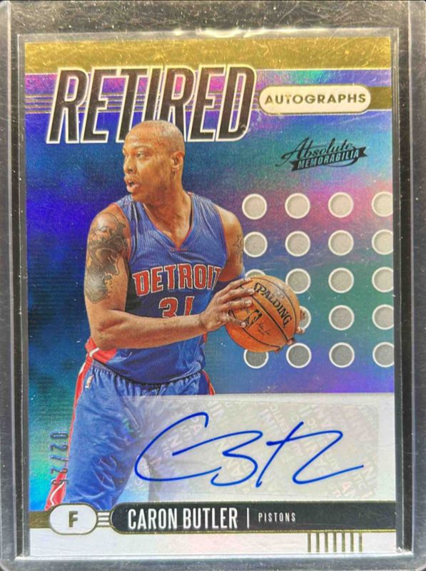 2019 Absolute Memorabilia #RA-CB Retired Autographs Level 2 /25