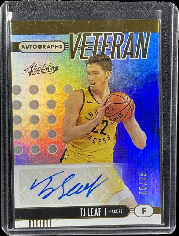 2019 Absolute Memorabilia #VA-TJL Veteran Autographs Level 2 /25