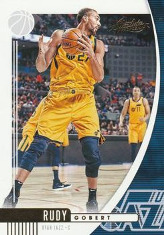 Rudy Gobert 2019 Absolute Memorabilia #21 Base RAW