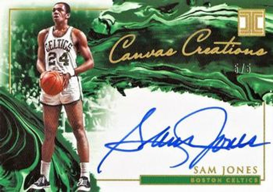 2019 Impeccable #CC-SJN Canvas Creations - Holo Gold /10