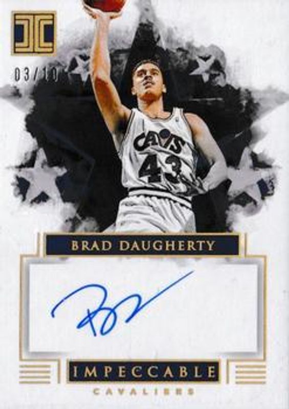 2019 Impeccable #IST-BDR Impeccable Stars Signatures - Holo Gold /3