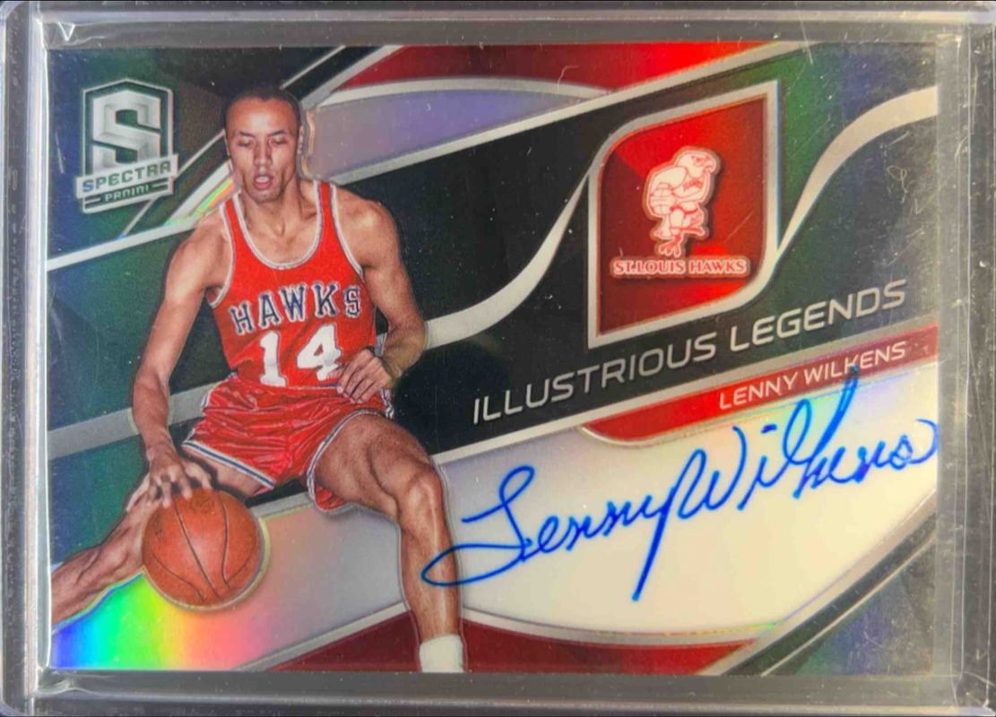 Lenny Wilkens 2019 Impeccable #IL-LWK Illustrious Ink /99 RAW