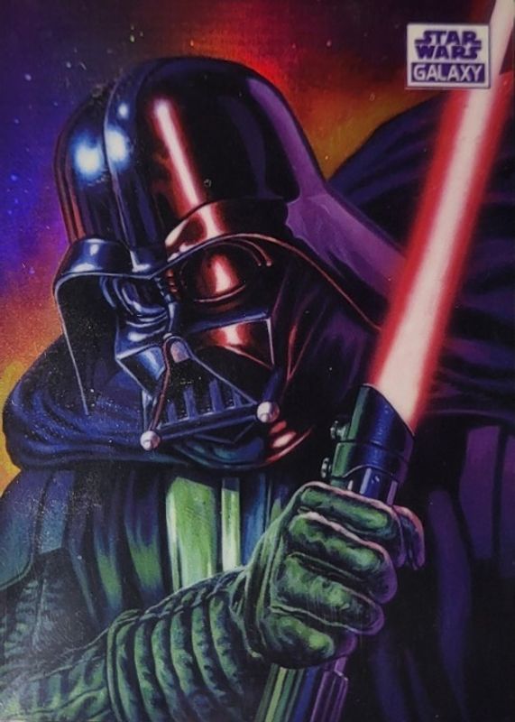 2021 Topps Chrome Star Wars Galaxy #69 Purple Refractor /25