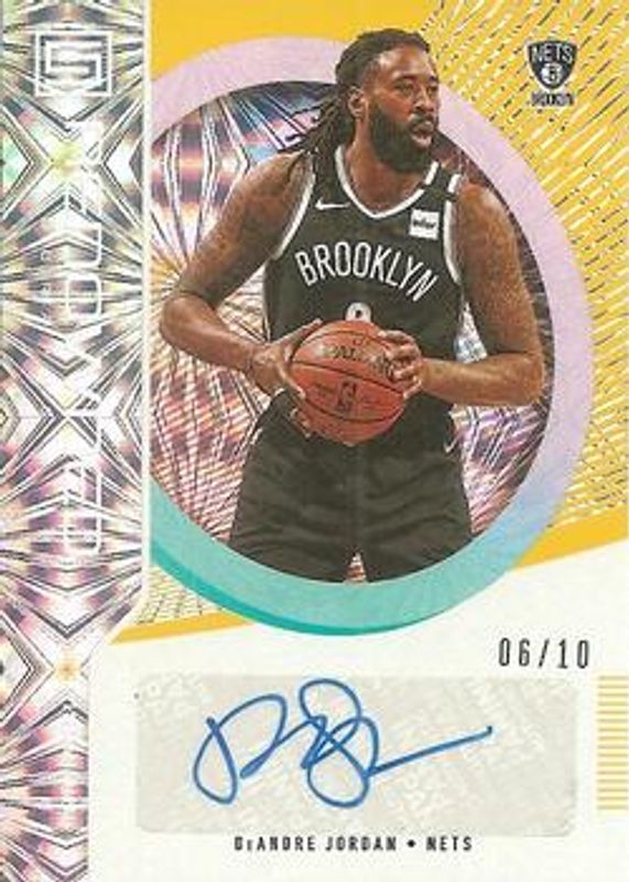 2019 Status #RA-DAJ Renowned Autographs - Gold Fireworks /10