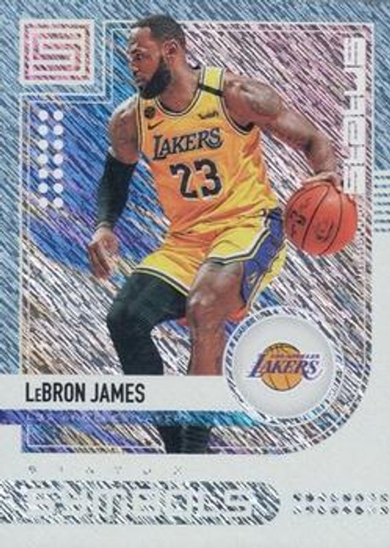 LeBron James 2019 Status #17 Status Symbols - Blue RAW
