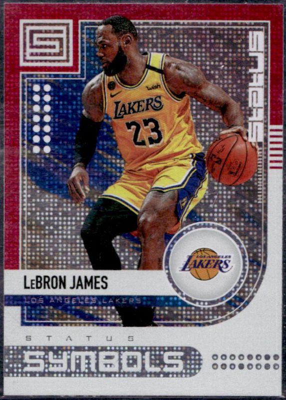 LeBron James 2019 Status #17 Status Symbols - Red RAW