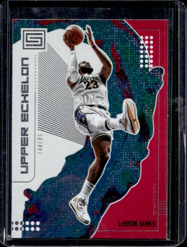 LeBron James 2019 Status #6 Upper Echelon - Red RAW