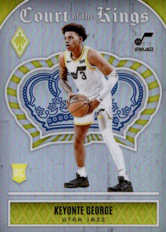 Keyonte George 2023 Phoenix #6 Court of the Kings - Silver Rookie RAW