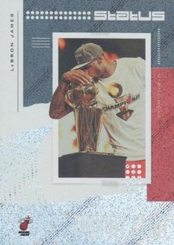 LeBron James 2019 Status #23 Trophy Club RAW