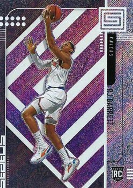 RJ Barrett 2019 Status #11 Base Rookie RAW