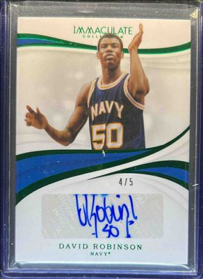 2019 Immaculate Collegiate #46 Autographs - Green /5