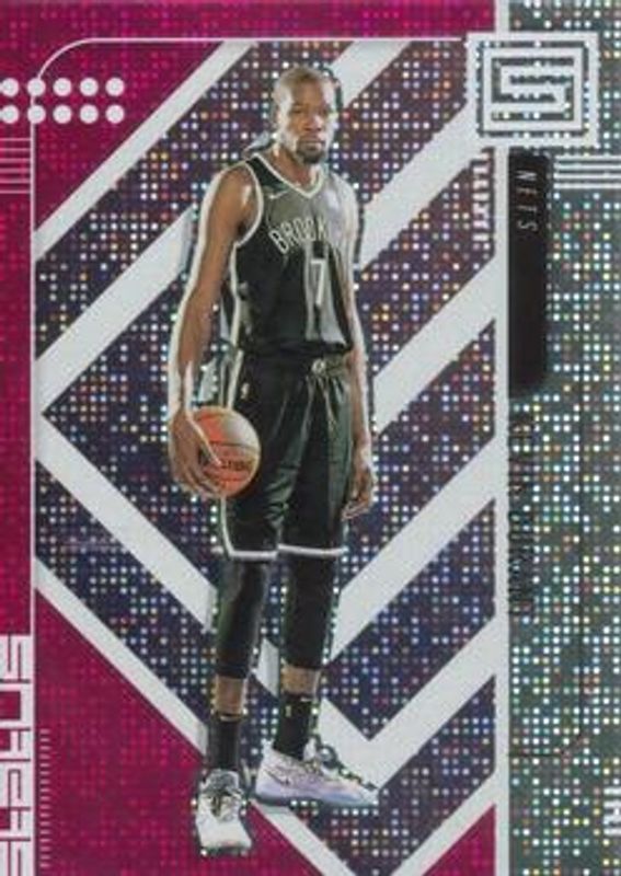 Kevin Durant 2019 Status #165 Red RAW