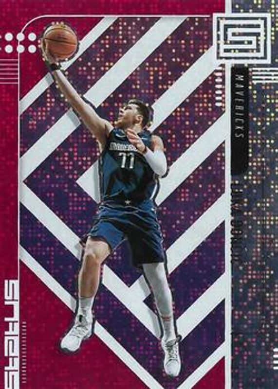 Luka Doncic 2019 Status #141 Red RAW