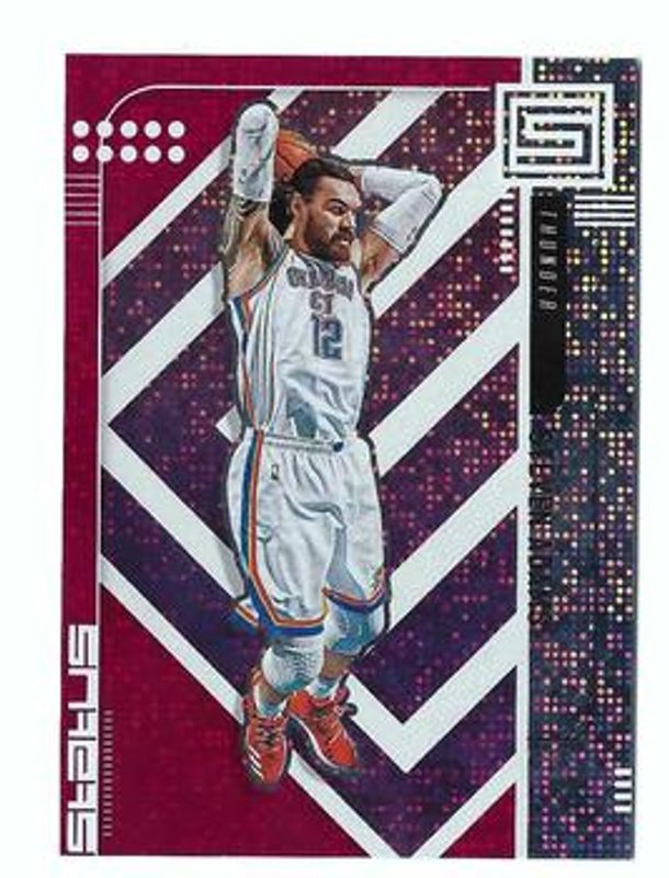 Steven Adams 2019 Status #176 Red RAW