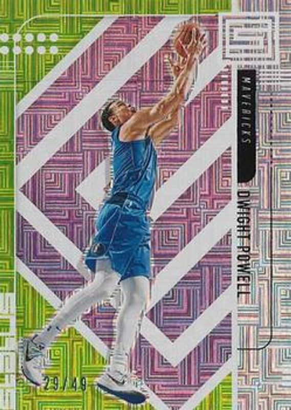 2019 Status #75 Green Escher Squares /49