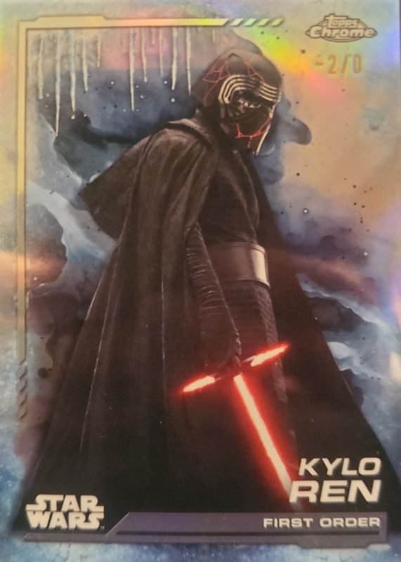 2024 Topps Chrome Star Wars #HV-115 Hoth Ice Blue Frozenfractor Variation /-5