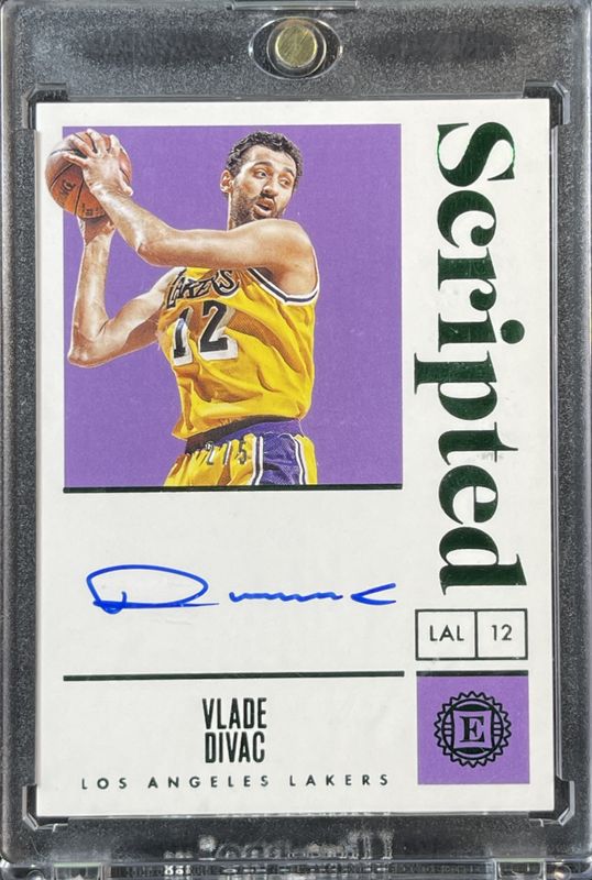 2019 Encased #SS-VDV Scripted Signatures - Green /5