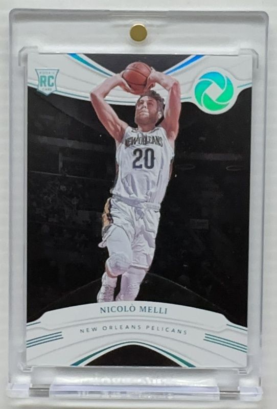 Nicolo Melli 2019 Opulence #69 Platinum /1 Rookie RAW