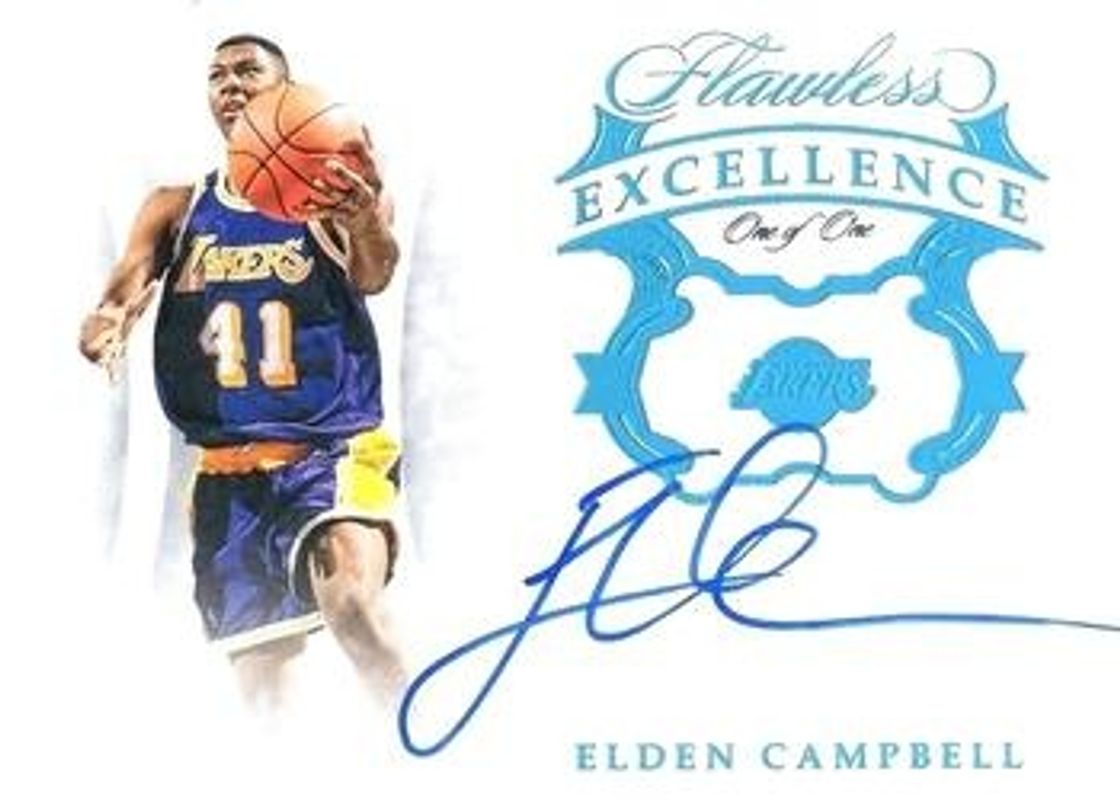 2019 Flawless #ES-ECB 2018 Panini Flawless Flawless Excellence Signatures Platinum /1