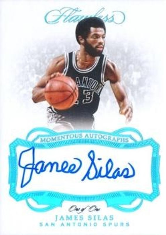 2019 Flawless #MA-JSL 2018 Panini Flawless Momentous Autographs Platinum /1