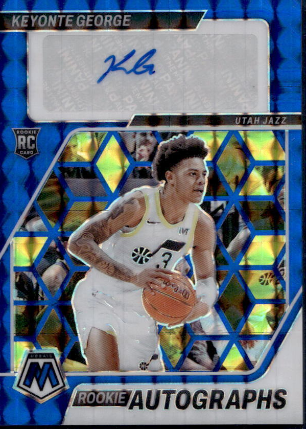 Keyonte George 2023 Mosaic #RA-KEY Rookie Autographs - Blue /49 Price ...