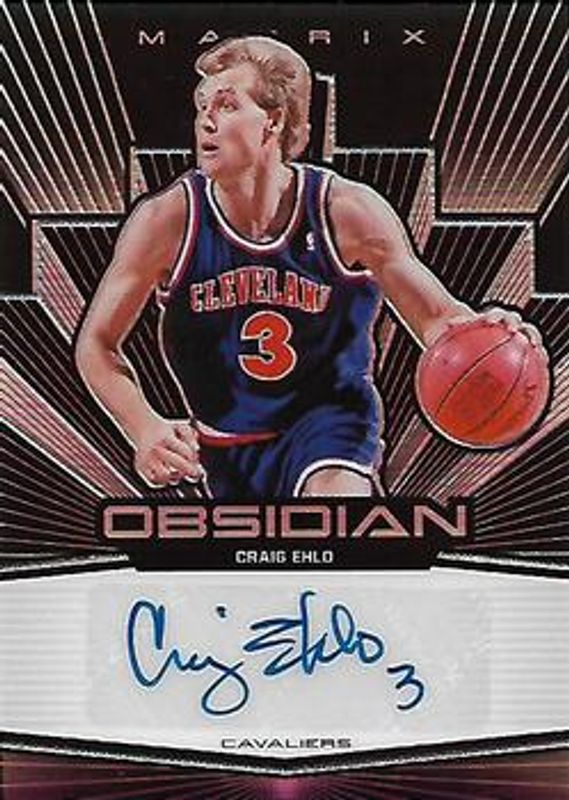 2019 Obsidian #MA-CEL Matrix Autographs /99