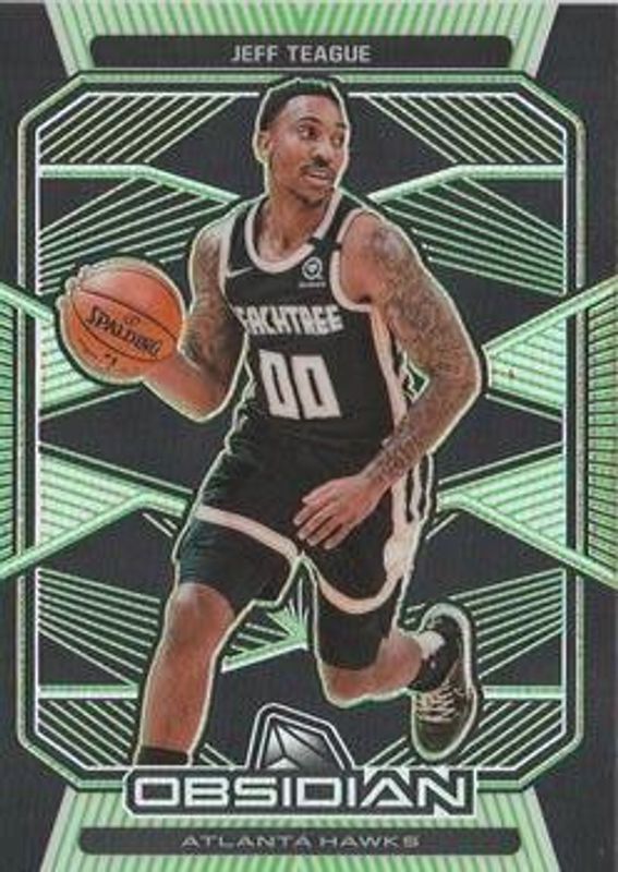 2019 Obsidian #106 Electric Etch Green /25