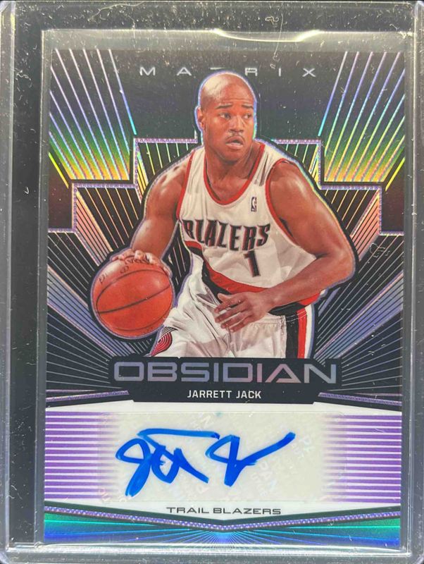 2019 Obsidian #MA-JJK Matrix Autographs - Electric Etch Purple /75