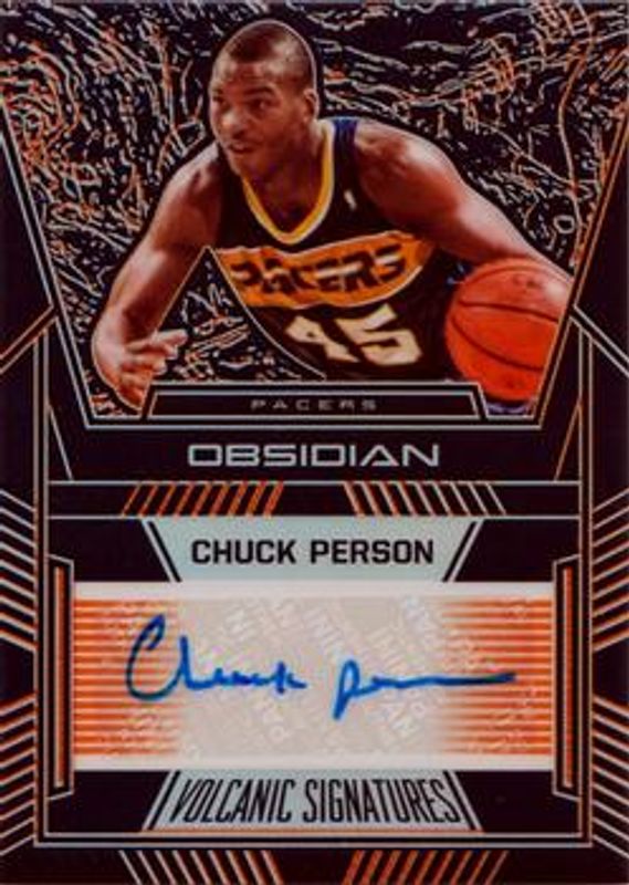 2019 Obsidian #VS-CPS Volcanic Signatures - Electric Etch Orange /50