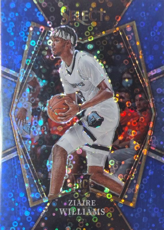 2021 Select #181 Premier Level Blue Disco /25