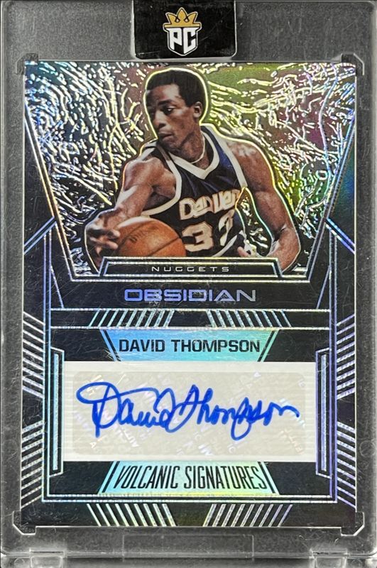 David Thompson 2019 Obsidian #VS-DTH Volcanic Signatures /99 RAW