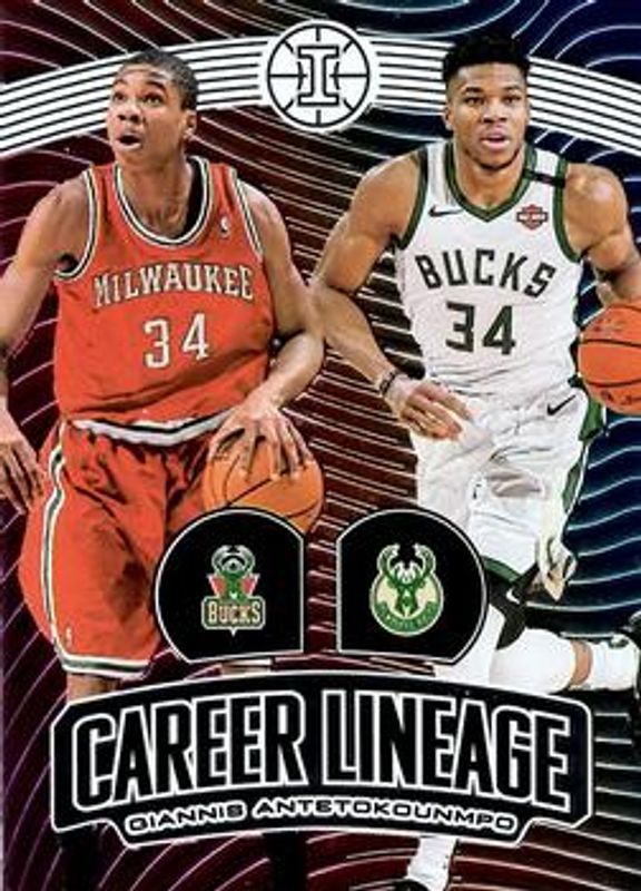 Giannis Antetokounmpo 2019 Illusions #11 Career Lineage RAW