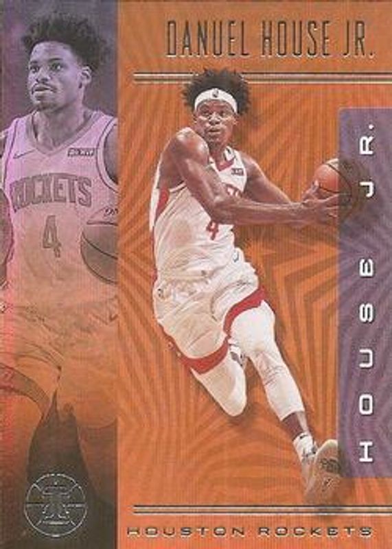 2019 Illusions #82 Trophy Collection Orange