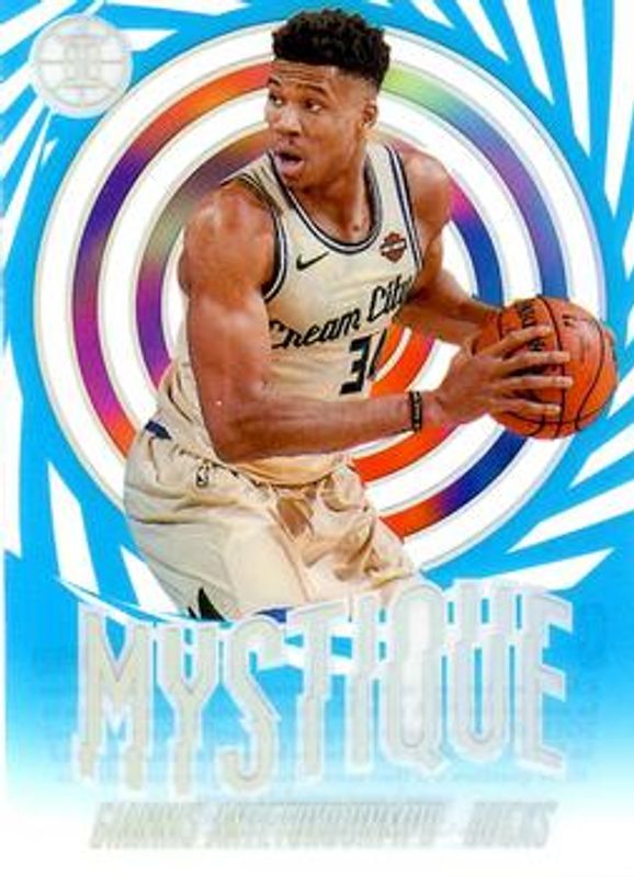 Giannis Antetokounmpo 2019 Illusions #6 Mystique - Sapphire RAW