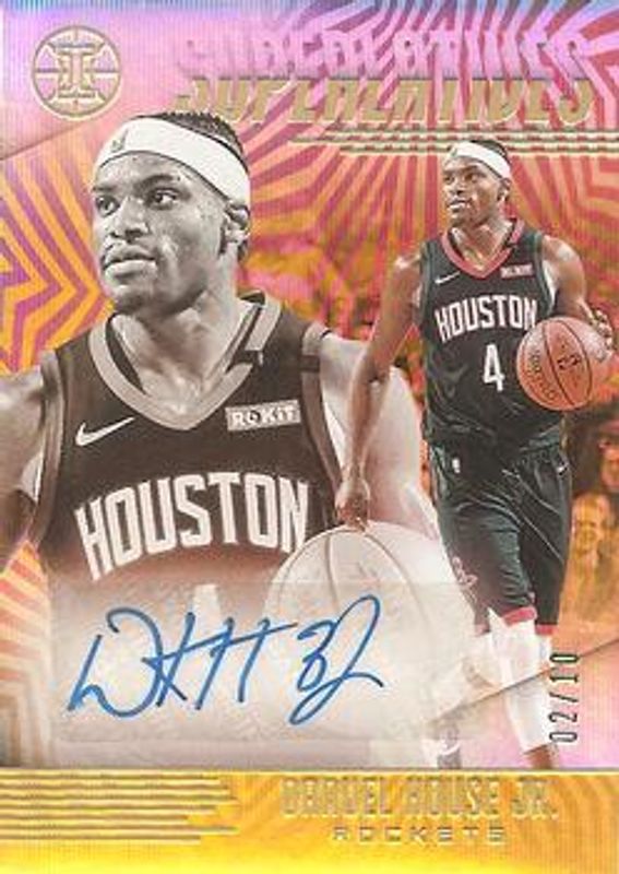 2019 Illusions #SS-DHJ Superlatives Signatures - Gold /10