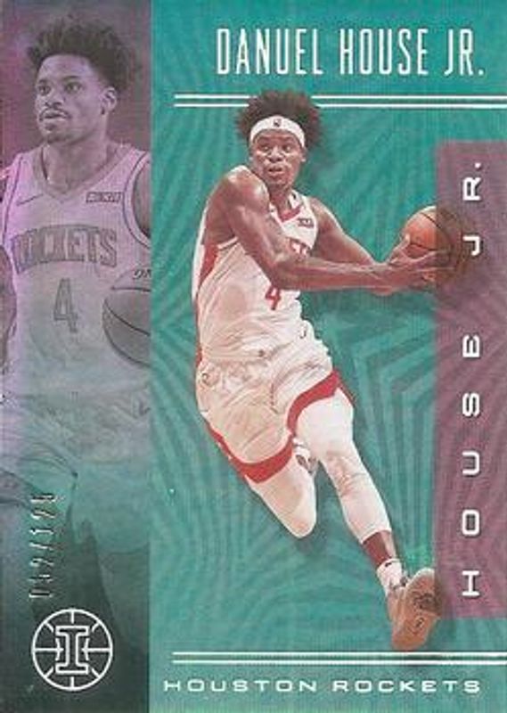 2019 Illusions #82 Trophy Collection Teal /125