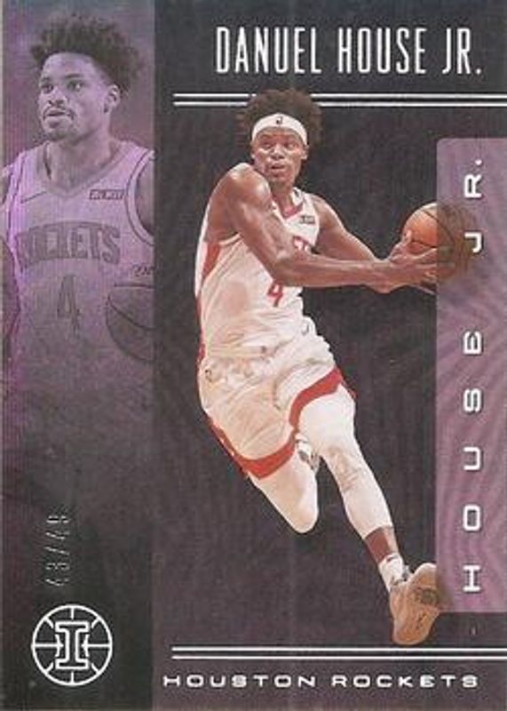 2019 Illusions #82 Trophy Collection Black /49