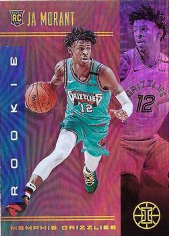 Ja Morant 2019 Illusions #161 Trophy Collection Bronze Rookie RAW