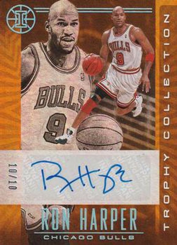 2019 Illusions #TC-RHP Trophy Collection Signatures - Orange /10