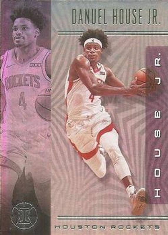 Danuel House 2019 Illusions #82 Trophy Collection Emerald RAW