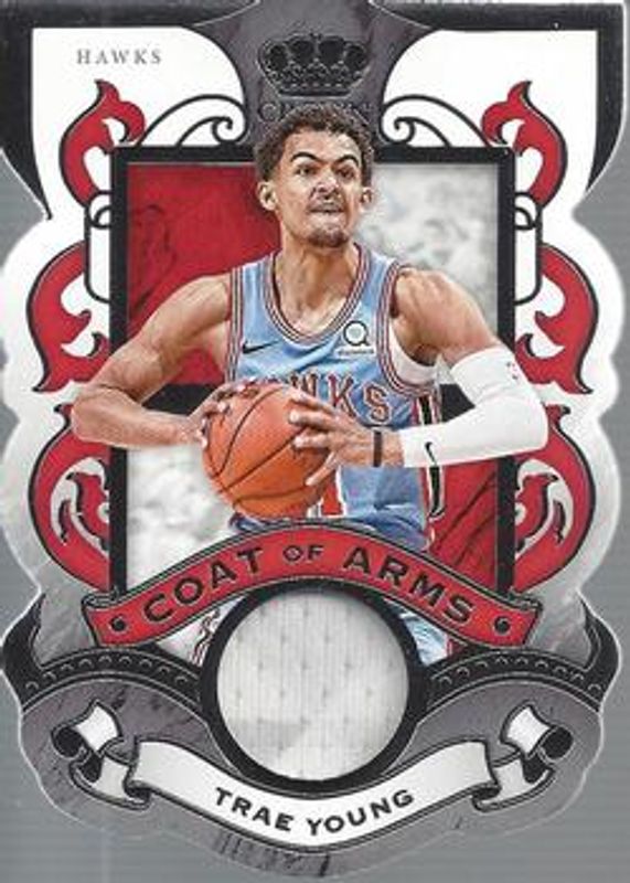 Trae Young 2019 Crown Royale #CA-TY Coat of Arms RAW