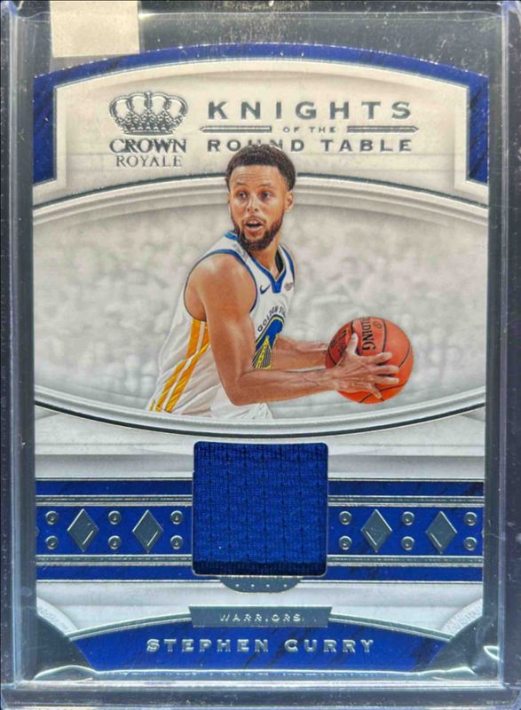 Stephen Curry 2019 Crown Royale #KT-SC Knights of the Round Table RAW