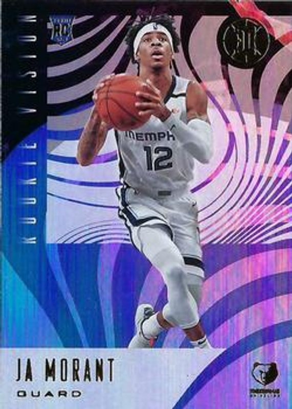 Ja Morant 2019 Illusions #14 Rookie Vision RAW